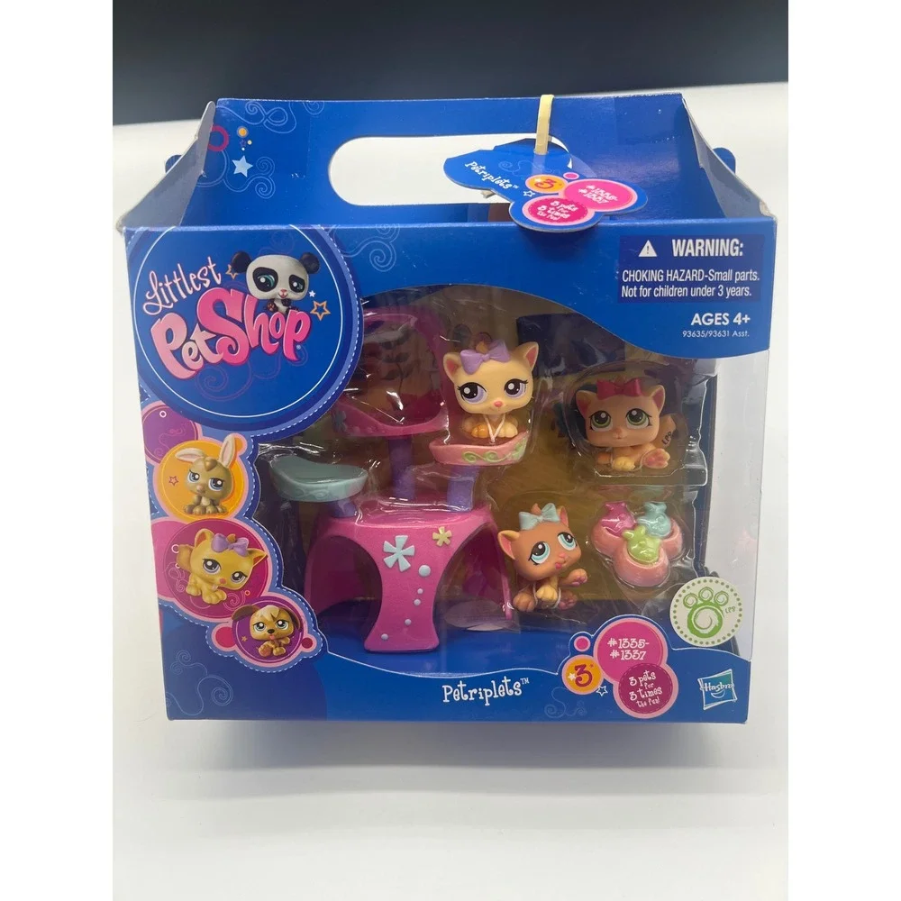 Littlest Pet Shop Hasbro 2009 Petriplets #1335-1337